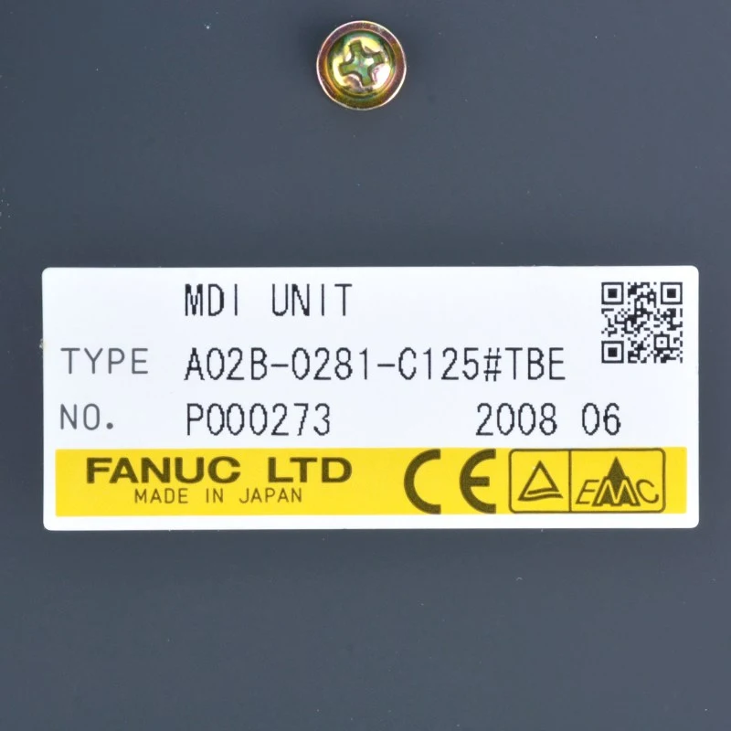 Nice Price and Nice Quality 100% Original Used and New Fanuc Keyboard A02B-0281-C125 Fanuc Cnc Machine Control