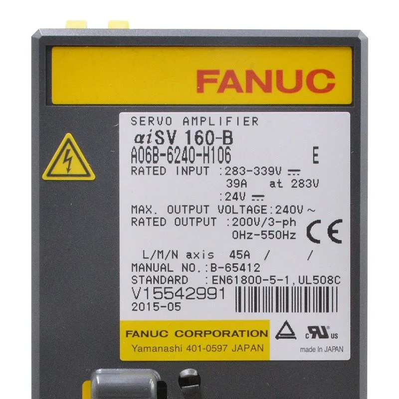 Original New & Used A06B-6240-H106 Stock Fanuc Servo Amplifier Module Drive